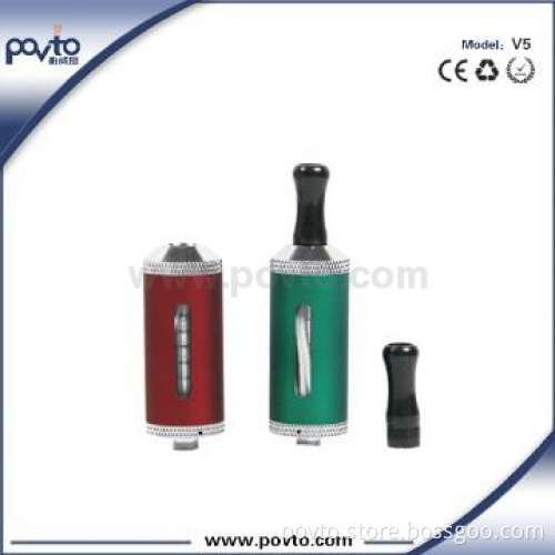 oval v5 atomizer empty electronic cigarette cartridge